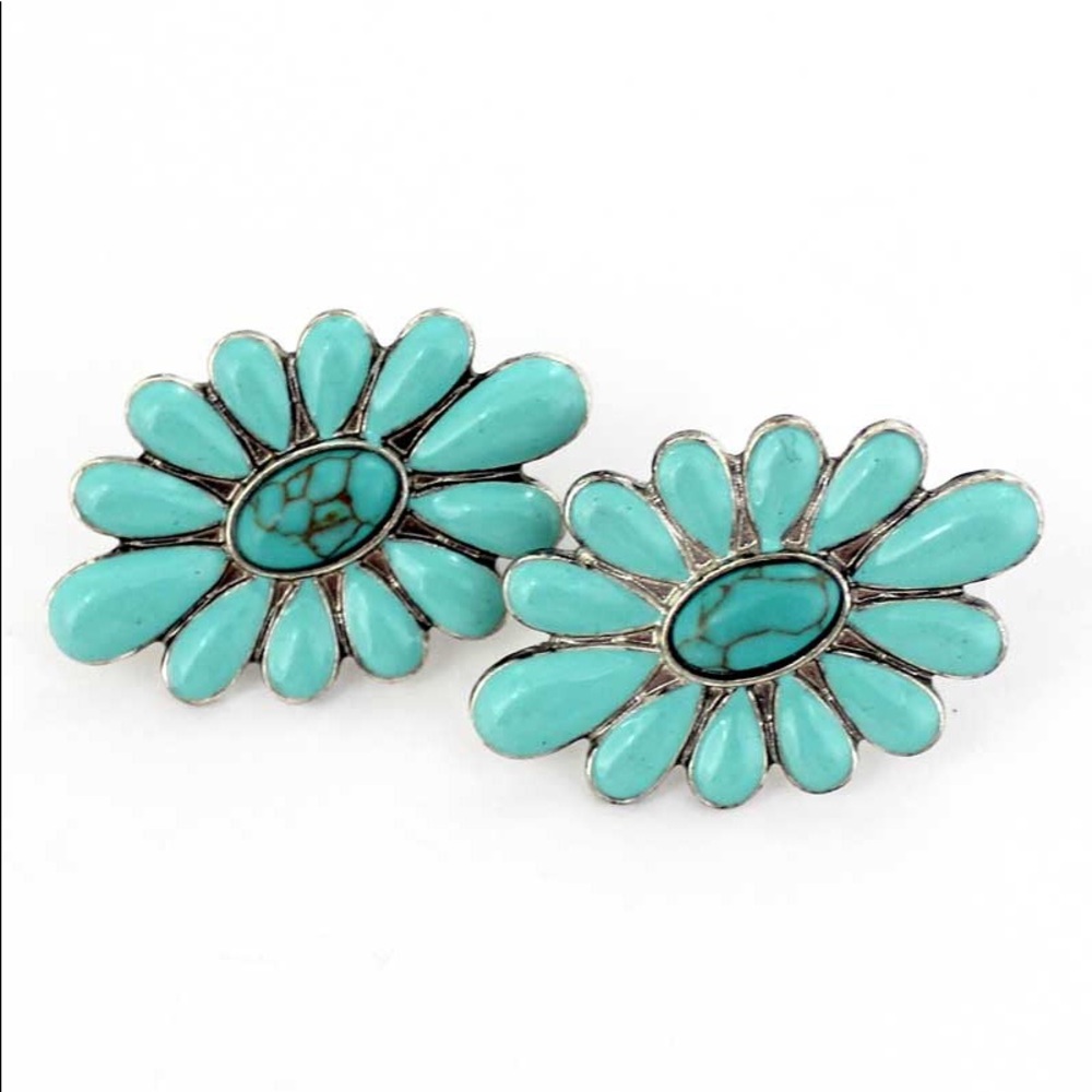 TURQUOISE PALERMO EARRINGS